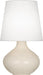 Robert Abbey - One Light Table Lamp - June - Bone Glazed Ceramic- Union Lighting Luminaires Decor