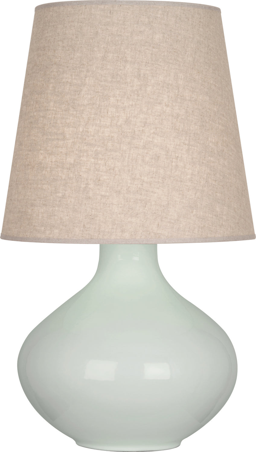 Robert Abbey - One Light Table Lamp - June - Celadon Glazed Ceramic- Union Lighting Luminaires Decor