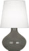 Robert Abbey - One Light Table Lamp - June - Ash Glazed Ceramic- Union Lighting Luminaires Decor