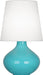 Robert Abbey - One Light Table Lamp - June - Egg Blue Glazed Ceramic- Union Lighting Luminaires Decor