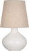 Robert Abbey - One Light Table Lamp - June - Lily Glazed Ceramic- Union Lighting Luminaires Decor