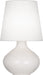 Robert Abbey - One Light Table Lamp - June - Lily Glazed Ceramic- Union Lighting Luminaires Decor