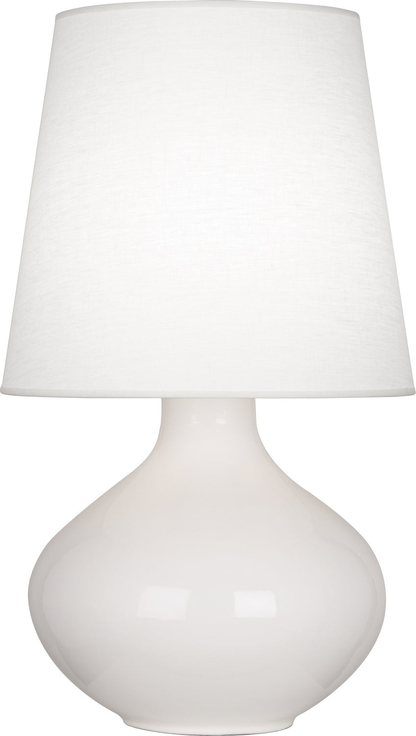 Robert Abbey - One Light Table Lamp - June - Lily Glazed Ceramic- Union Lighting Luminaires Decor