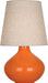 Robert Abbey - One Light Table Lamp - June - Pumpkin Glazed Ceramic- Union Lighting Luminaires Decor