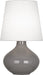 Robert Abbey - One Light Table Lamp - June - Smoky Taupe Glazed Ceramic- Union Lighting Luminaires Decor