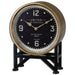 Uttermost - Table Clock - Shyam - Brass /Aged Black- Union Lighting Luminaires Decor