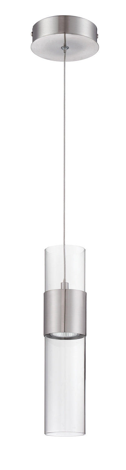 Kendal Canada - One Light Pendant - Lola - Satin Nickel- Union Lighting Luminaires Decor