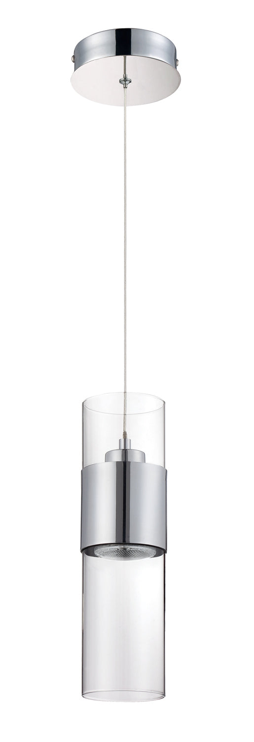 Kendal Canada - One Light Pendant - Lola - Chrome- Union Lighting Luminaires Decor