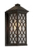 Artcraft Canada - One Light Outdoor Wall M - Weybridge - Black- Union Lighting Luminaires Decor