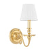 Hudson Valley Canada - One Light Wall Sconce - Charleston - Aged Brass- Union Lighting Luminaires Decor