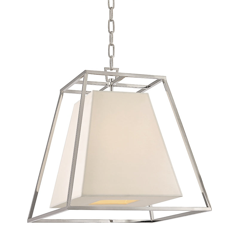 Hudson Valley Canada - Four Light Pendant - Kyle - Polished Nickel- Union Lighting Luminaires Decor