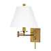 Hudson Valley - One Light Wall Sconce - Claremont - Aged Brass- Union Lighting Luminaires Decor