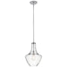 Kichler Canada - One Light Pendant - Everly - Chrome- Union Lighting Luminaires Decor