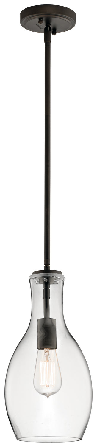 Kichler Canada - One Light Pendant - Everly - Olde Bronze- Union Lighting Luminaires Decor