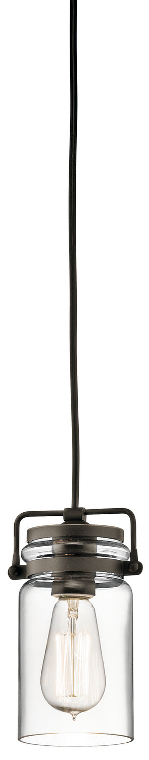 Kichler Canada - One Light Mini Pendant - Brinley - Olde Bronze- Union Lighting Luminaires Decor