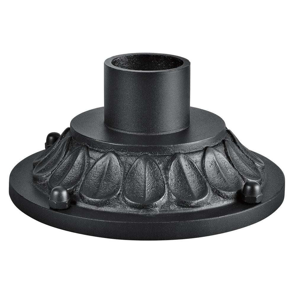 Kichler Canada - Pier Mount 3 inch - Accessory - Textured Black- Union Lighting Luminaires Decor