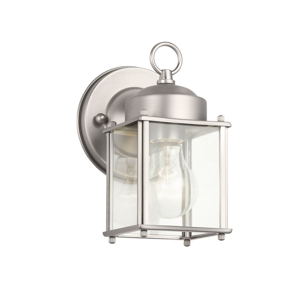 Kichler Canada - One Light Outdoor Wall Mount - Stainless Steel- Union Lighting Luminaires Decor