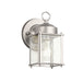 Kichler Canada - One Light Outdoor Wall Mount - Stainless Steel- Union Lighting Luminaires Decor