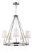 Visual Comfort Studio Canada - Five Light Chandelier - Lismore - Polished Nickel- Union Lighting Luminaires Decor