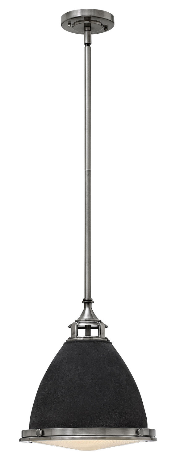 Hinkley Canada - LED Pendant - Amelia - Aged Zinc- Union Lighting Luminaires Decor