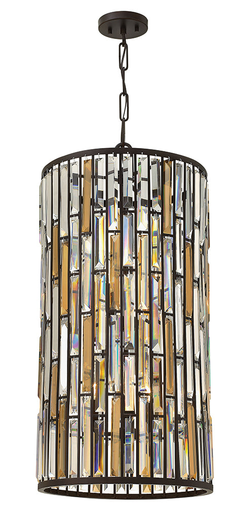 Fredrick Ramond Canada - LED Chandelier - Gemma - Vintage Bronze- Union Lighting Luminaires Decor
