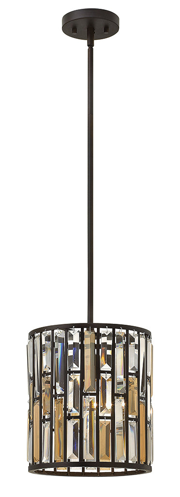 Fredrick Ramond Canada - LED Pendant - Gemma - Vintage Bronze- Union Lighting Luminaires Decor