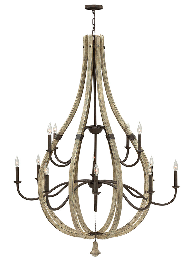 Fredrick Ramond Canada - LED Chandelier - Middlefield - Iron Rust- Union Lighting Luminaires Decor