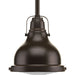 Progress Canada - One Light Mini Pendant - Fresnel Pendant - Oil Rubbed Bronze- Union Lighting Luminaires Decor