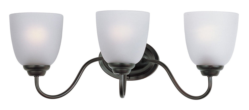 Maxim - Three Light Bath Vanity - Stefan - Oil Rubbed Bronze- Union Lighting Luminaires Decor