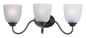 Maxim - Three Light Bath Vanity - Stefan - Oil Rubbed Bronze- Union Lighting Luminaires Decor