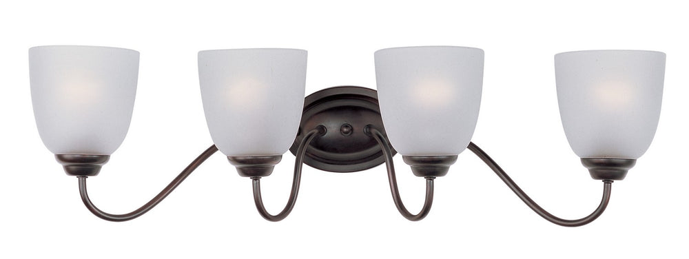 Maxim - Four Light Bath Vanity - Stefan - Oil Rubbed Bronze- Union Lighting Luminaires Decor