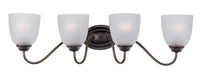 Maxim - Four Light Bath Vanity - Stefan - Oil Rubbed Bronze- Union Lighting Luminaires Decor