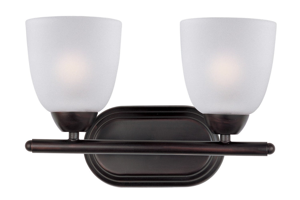 Maxim - Two Light Bath Vanity - Axis - Oil Rubbed Bronze- Union Lighting Luminaires Decor