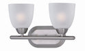 Maxim - Two Light Bath Vanity - Axis - Satin Nickel- Union Lighting Luminaires Decor