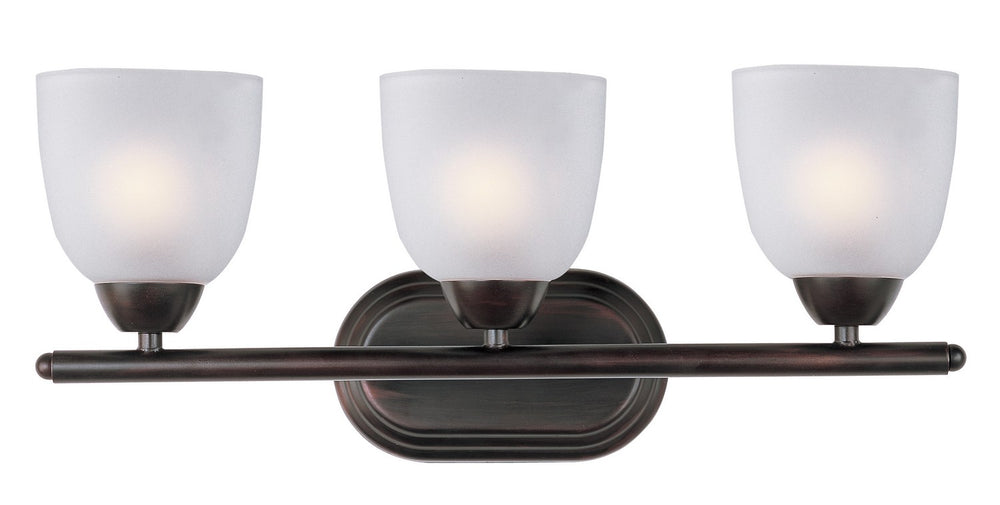 Maxim - Three Light Bath Vanity - Axis - Oil Rubbed Bronze- Union Lighting Luminaires Decor