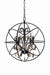 Maxim - Four Light Pendant - Orbit - Oil Rubbed Bronze- Union Lighting Luminaires Decor