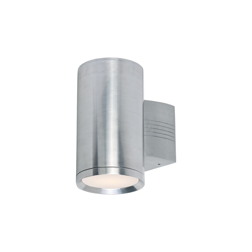 Maxim - One Light Outdoor Wall Lantern - Lightray - Brushed Aluminum- Union Lighting Luminaires Decor