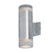 Maxim - Two Light Outdoor Wall Lantern - Lightray - Brushed Aluminum- Union Lighting Luminaires Decor