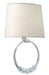 Crystorama - Two Light Wall Sconce - Mirage - Polished Nickel- Union Lighting Luminaires Decor