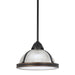 Generation Lighting Canada - One Light Pendant - Pratt Street Prismatic - Autumn Bronze- Union Lighting Luminaires Decor