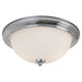 Generation Lighting Canada - Two Light Flush Mount - Geary - Chrome- Union Lighting Luminaires Decor