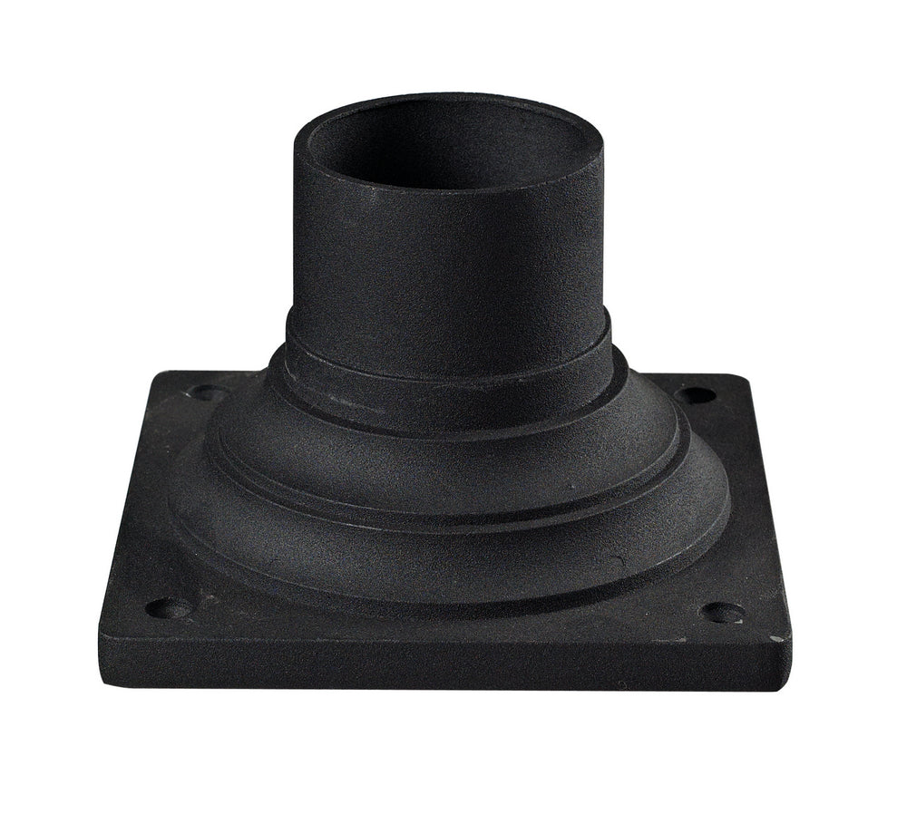 Z-Lite Canada - Light Outdoor Posts - Hardware - Pier Mounts - Black- Union Lighting Luminaires Decor
