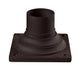 Z-Lite Canada - Light Outdoor Posts - Hardware - Pier Mounts - Bronze- Union Lighting Luminaires Decor