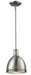 Z-Lite Canada - One Light Pendant - Mason - Brushed Nickel- Union Lighting Luminaires Decor