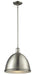 Z-Lite Canada - One Light Pendant - Mason - Brushed Nickel- Union Lighting Luminaires Decor