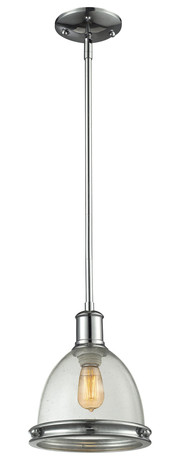 Z-Lite Canada - One Light Pendant - Mason - Chrome- Union Lighting Luminaires Decor