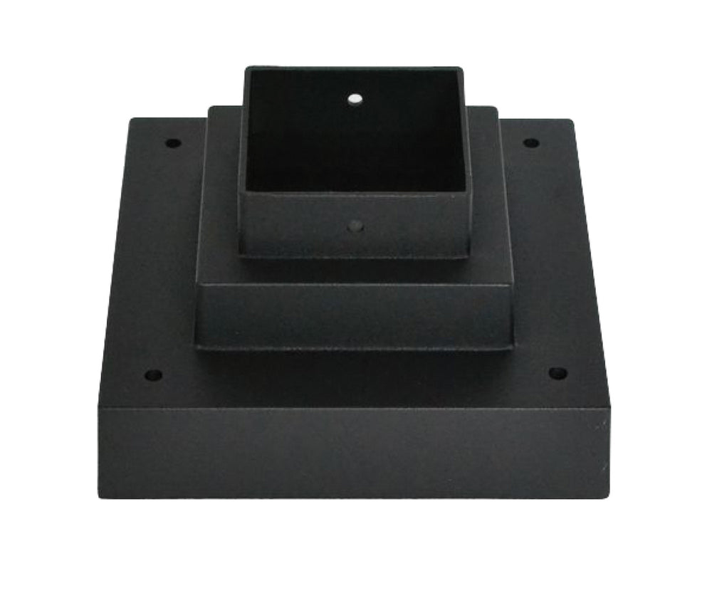 Z-Lite Canada - Light Outdoor Posts - Hardware - Pier Mounts - Black- Union Lighting Luminaires Decor
