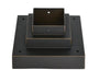 Z-Lite Canada - Light Outdoor Posts - Hardware - Pier Mounts - Oil Rubbed Bronze- Union Lighting Luminaires Decor