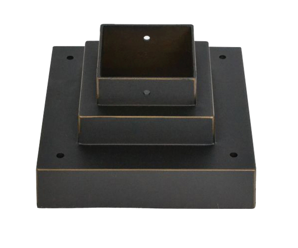 Z-Lite Canada - Light Outdoor Posts - Hardware - Pier Mounts - Outdoor Rubbed Bronze- Union Lighting Luminaires Decor