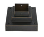 Z-Lite Canada - Light Outdoor Posts - Hardware - Pier Mounts - Outdoor Rubbed Bronze- Union Lighting Luminaires Decor